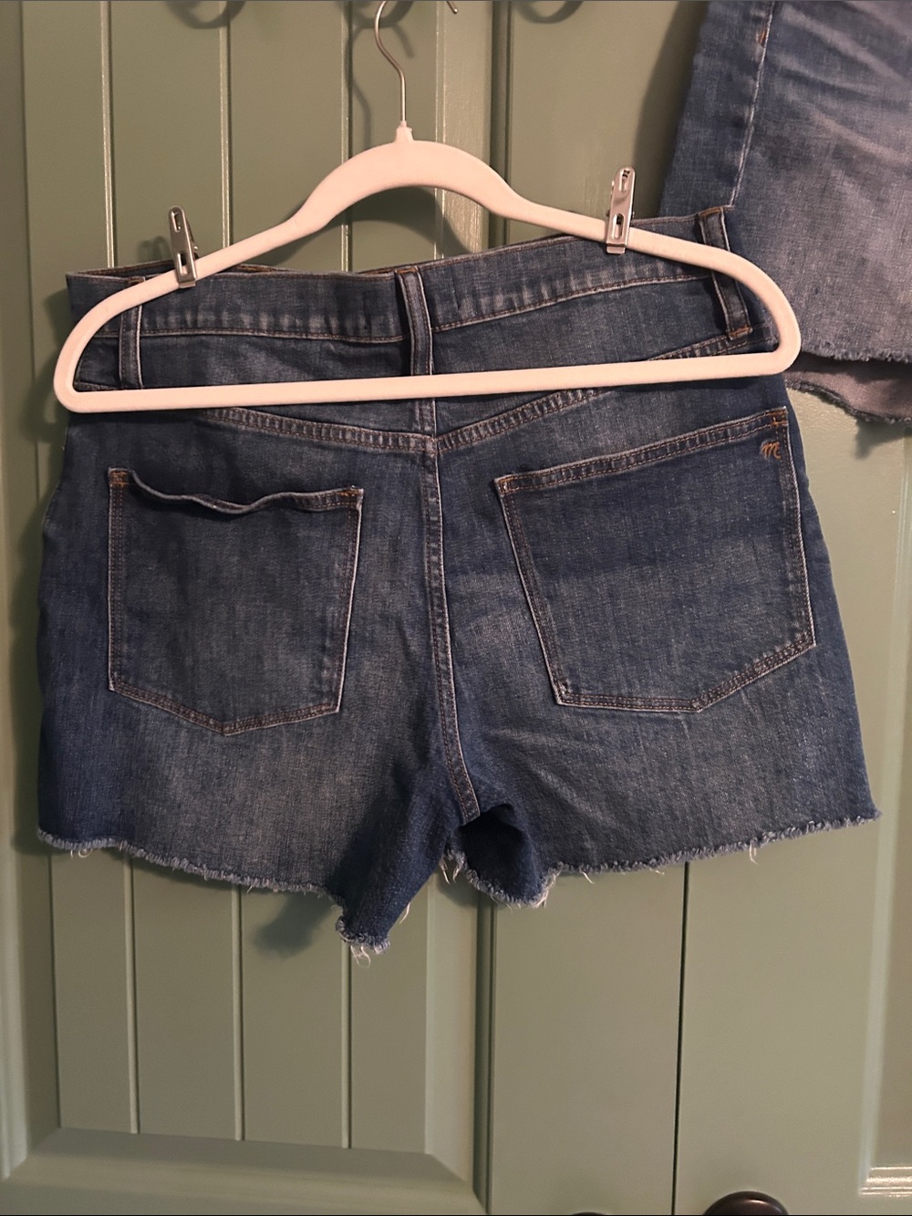 High Rise denim shorts - Picture 4 of 14